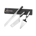 Pie Server Spatula and Cake Cutter Slicer (13 inches / Black)