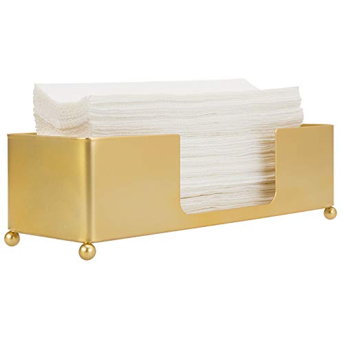 Gold Paper Towel Holder (Brass)