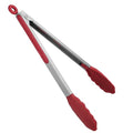Kitchen Tong for Cooking (Red / 12 inch)