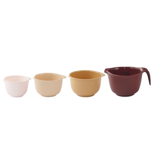 Mixing Bowls with Pour Spout (4pc Beige / 4 count)
