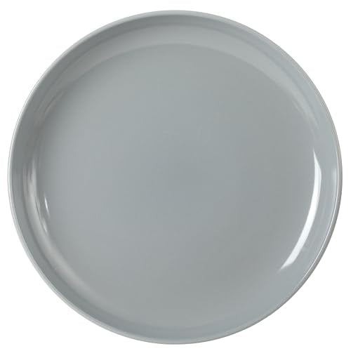 Rockaway 12 Piece Plates and Bowls Matte Outside (Service for 4 (12pcs) / Blue (Rockaway - Matte/Shiny))
