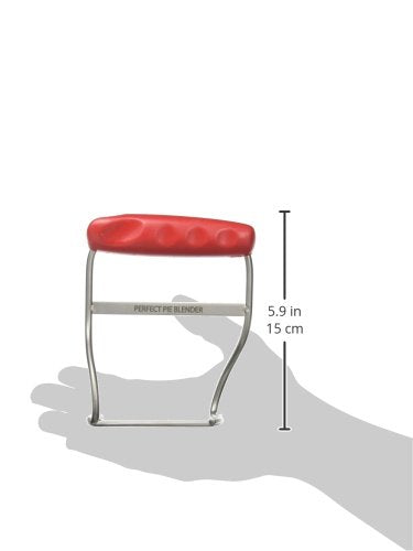 Perfect Pie Dough Blender & Pastry Cutter Tool (Red)