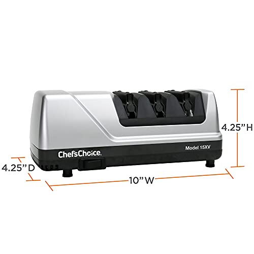 Chef’sChoice 15XV EdgeSelect Professional Electric Knife Sharpener with 100 (3-stage)