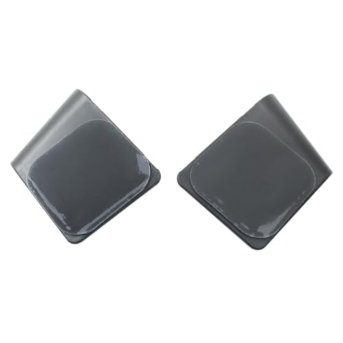 6 Pairs Pot Lid Organizer for Cabinet Door (Black)