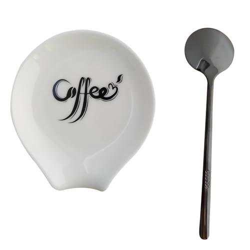 Coffee Spoon Rest (Spoon Rest+Black Spoon)