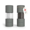 Salt and Pepper Grinder Set (Ash Gray / Set of two manual grinders)