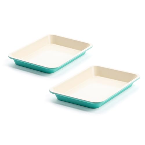 13" x 9" Quarter Sheet Baking Pans (13" x 9" Quarter Baking Sheet / Turquoise)
