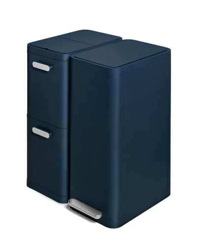 13 Gallon Slim Trash Can and 2 (Midnight)
