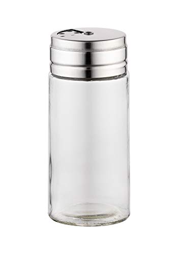 5167 Glass Spice Jar with Stainless Steel Shaker Lid (6 fl oz)