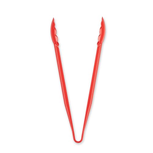 470905 Carly Salad Tong (9" Utility Tong / 1 Pack / Red)
