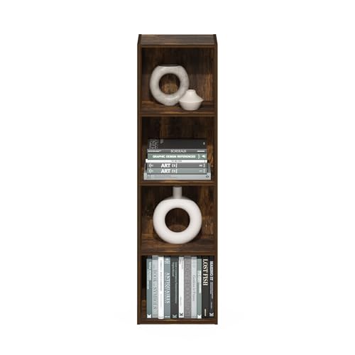 PASIR Book Shelf (Amber Pine / 4-Tier Cube)