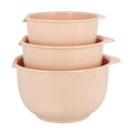 Mixing Bowls with Pour Spout (3 count / 3pc Blush Pink)