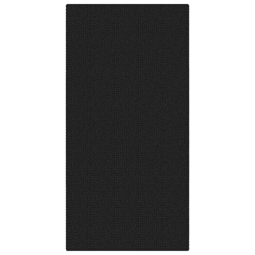 Black 2x4 Entry Runner Rug (Black/Dark Grey / 2' x 4' (Runner))
