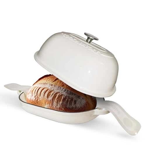 Cast Iron Bread Oven (White / 6QT)