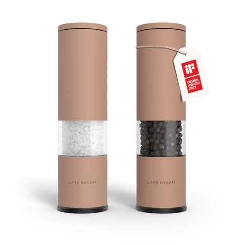 Salt and Pepper Grinder Set Manual (Rose / Set of two manual grinders)