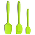 3 Piece Silicone Spatula Set (Green)