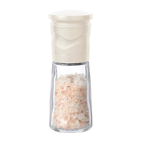 Adjustable Ceramic Salt and Pepper Mill (SINGLE / White)