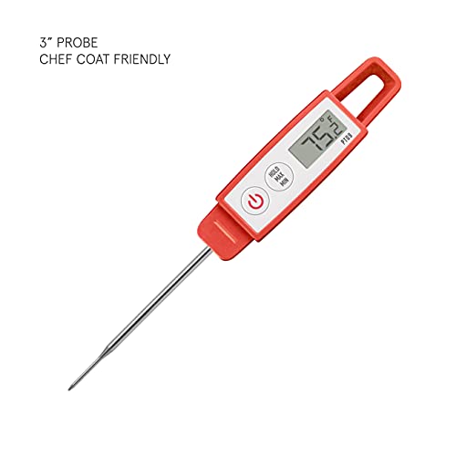 PT09C Super Quick Commercial Grade Digital Thermometer for Cooking (Sambal / Compact)