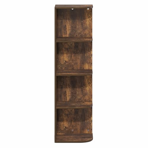 PASIR Book Shelf (Amber Pine / 4-Tier Corner)