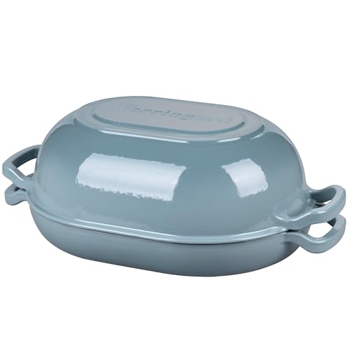 Enameled Cast Iron Sourdough Bread Oven (7 QT / Sea Salt)
