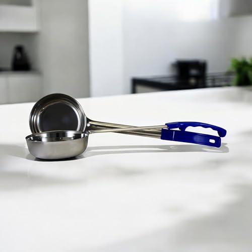 8 oz Solid Stainless Steel Portion Control Ladle Spoodle (8 Ounce Solid)