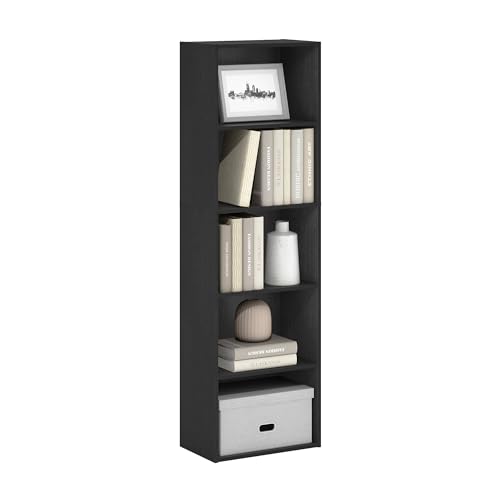 LUDER Book Shelf (Blackwood / 5-Tier)