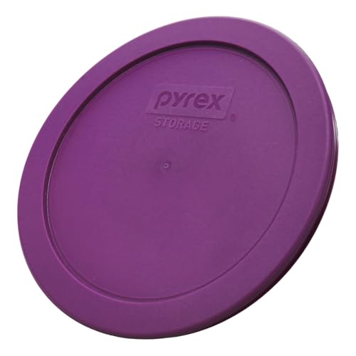 7201-PC (4-Cup) Purple Lid for Glass Bowl (2 Pack) - Made in USA (Purple)