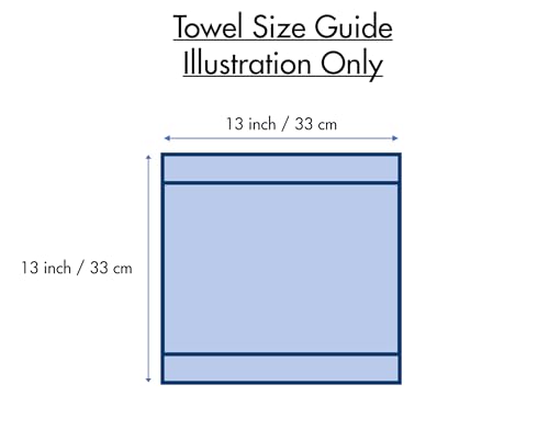 Bumble Premium Dish Cloths 13"x13" (Grey / Dish Cloths - Mixed Styles (6 Pack))