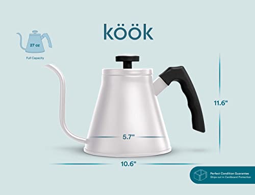 Gooseneck Kettle (White)