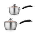 1qt & 2qt Saucepan with Lid (1QT+2QT)