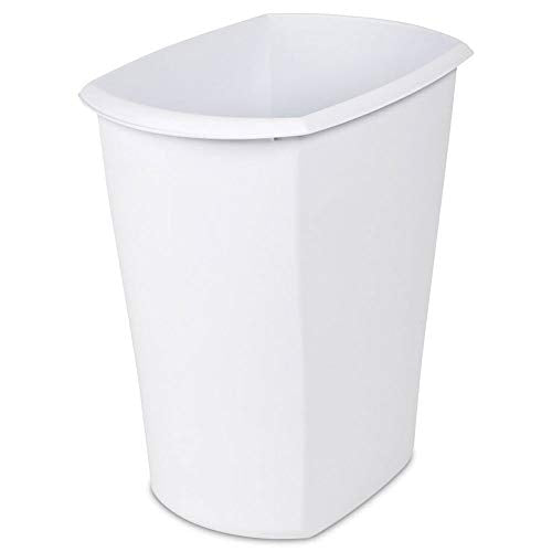 10528006 White Waste Can