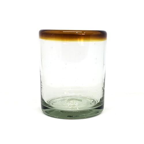 Amber Rim 10 oz Tumblers (10 oz Tumbler)