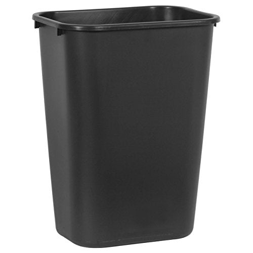 Deskside Wastebasket (10.25 Gallons / Black)