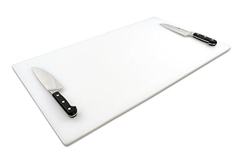 Extra Large 30 x 18 Inch Cutting Board for Meats (White)