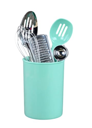 Calypso BasicsMultipurpose Cookware Storage Crock (Utensil Holder / Seafoam)