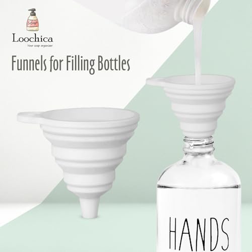 Clear Glass Soap Bottle (C07-clear-hands)