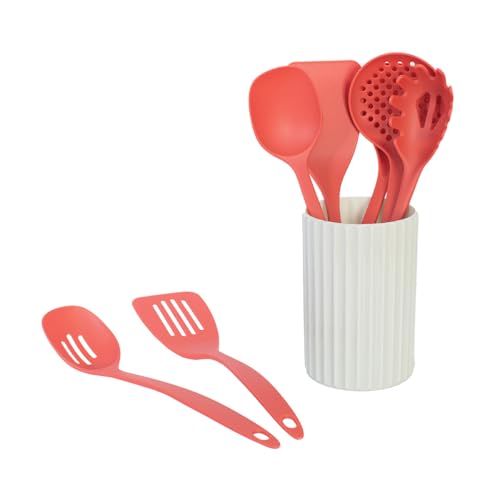 Kitchen Utensils Set (8-piece Set / Rust)