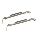 Select Iron Plated Bottle Opener (4.5 inches in length 2 piece set / Gray)