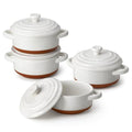 12 OZ Mini Dutch Oven Set (Khaki White)