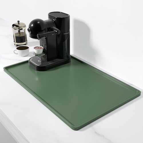 Silicone Coffee Mat (Green / 12" x 19")