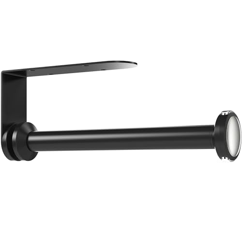 Under Cabinet Paper Towel Holder (Black)