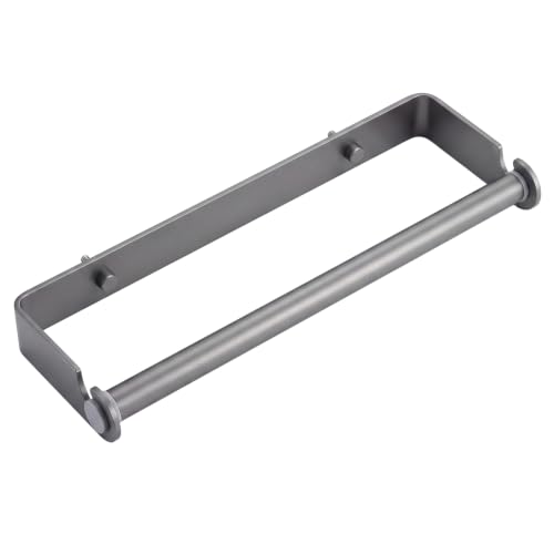 Under Cabinet Paper Towel Holder (Gray / 1 Pack)
