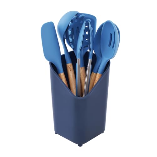 Silicone Kitchen Utensils Set (8-piece Set / Blue)