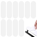 Paper Towel Holder Self Adhesive Strips 10 Pack 5.7 x 1.7 Inch