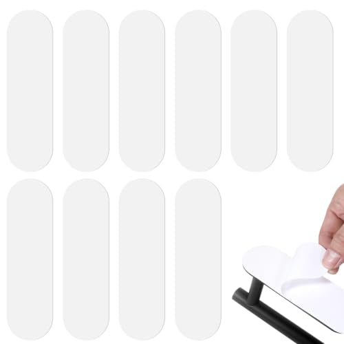 Paper Towel Holder Self Adhesive Strips 10 Pack 5.7 x 1.7 Inch