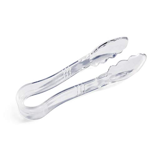 Utility Tong High Heat Plastic (Clear (Set of 12))