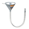 25.6" Steel Bendable Spout Funnel with Filter for All Automotive Oils (Single Unit | 25.6 in)