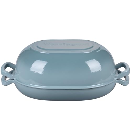 Enameled Cast Iron Sourdough Bread Oven (7 QT / Sea Salt)