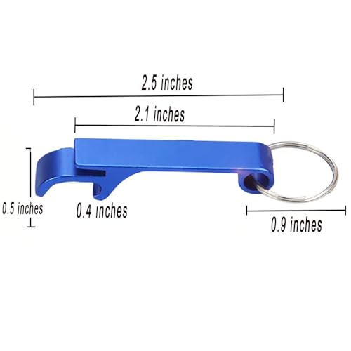 200 Pcs Bottle opener Keychain Bulk
