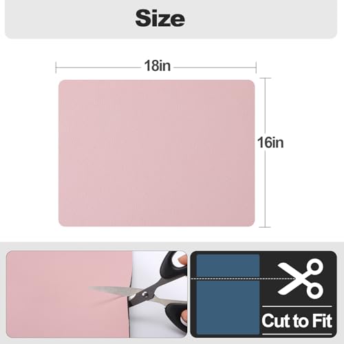 Dish Drying Mat for Kitchen Counter (Pink / 16" x 18")